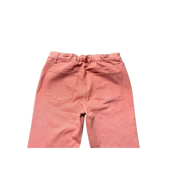 Talbots Flawless Slim Ankle Jeans Women’s 6 Pink Stretch Back Elastic Waist NWT - Picture 5 of 12